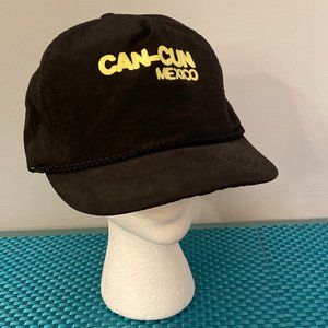 Can-Cun Mexico Ball Cap Hat Vintage Unisex